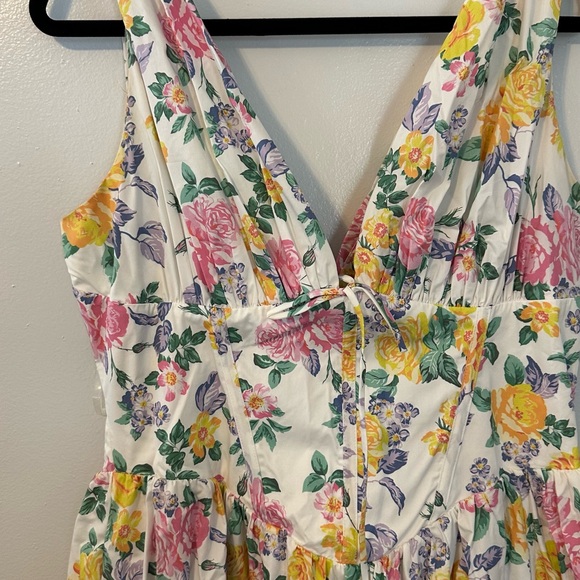 House of CB Multicolor Floral Midi Dress - Picture 2 of 5